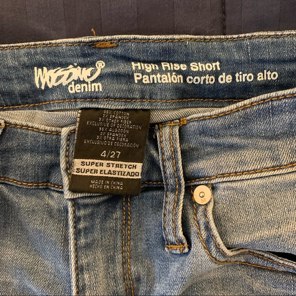 Mossimo High-Rise Shorts with Lace Size 27 - Picture 3 of 3